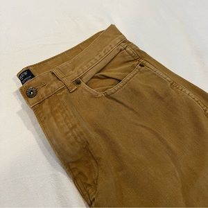 J. Crew The Sutton Pants Mens 32x34 Brown Straight Casual